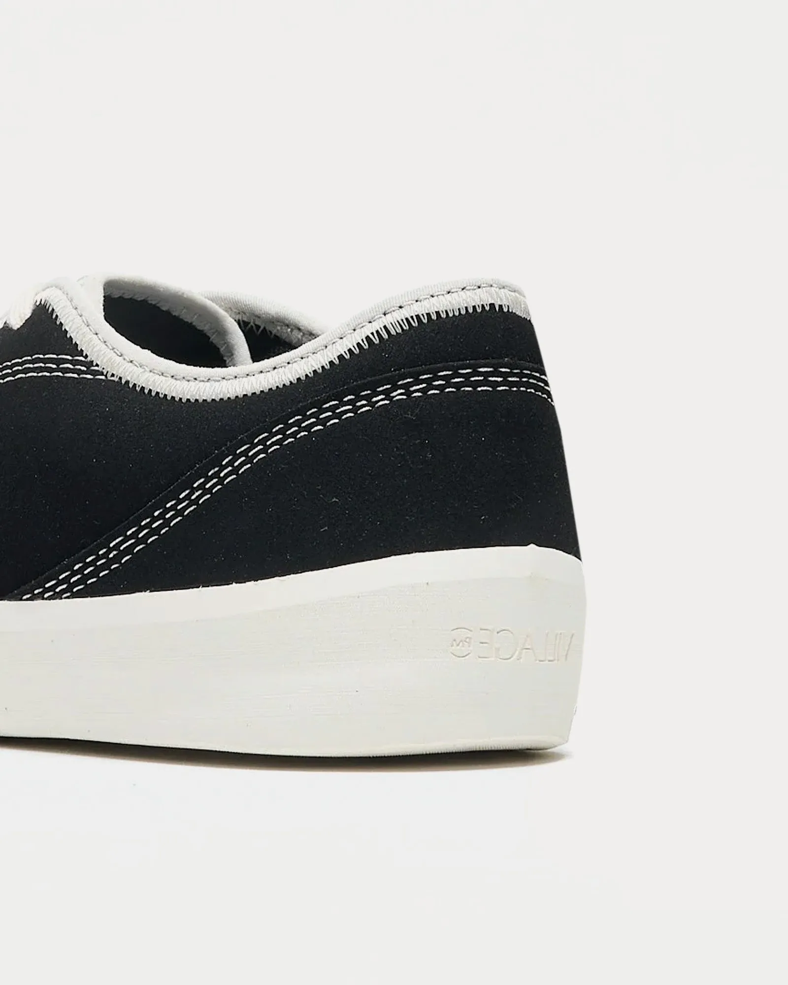 1:30PM Black / Whisper White Low Top Sneakers