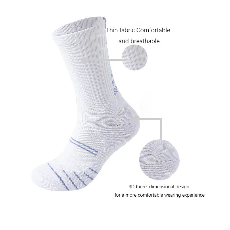 9 Pairs Men's Compression Crew Socks – Cushioned, Anti-Odor & Non-Slip