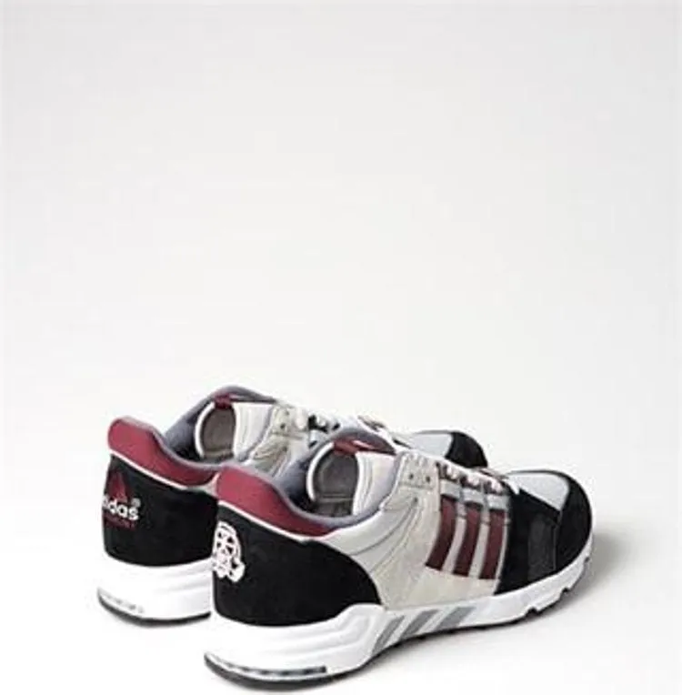 Adidas Footpatrol x EQT Running Cushion 93 'Clear Gray Red' Sneakers, Gray