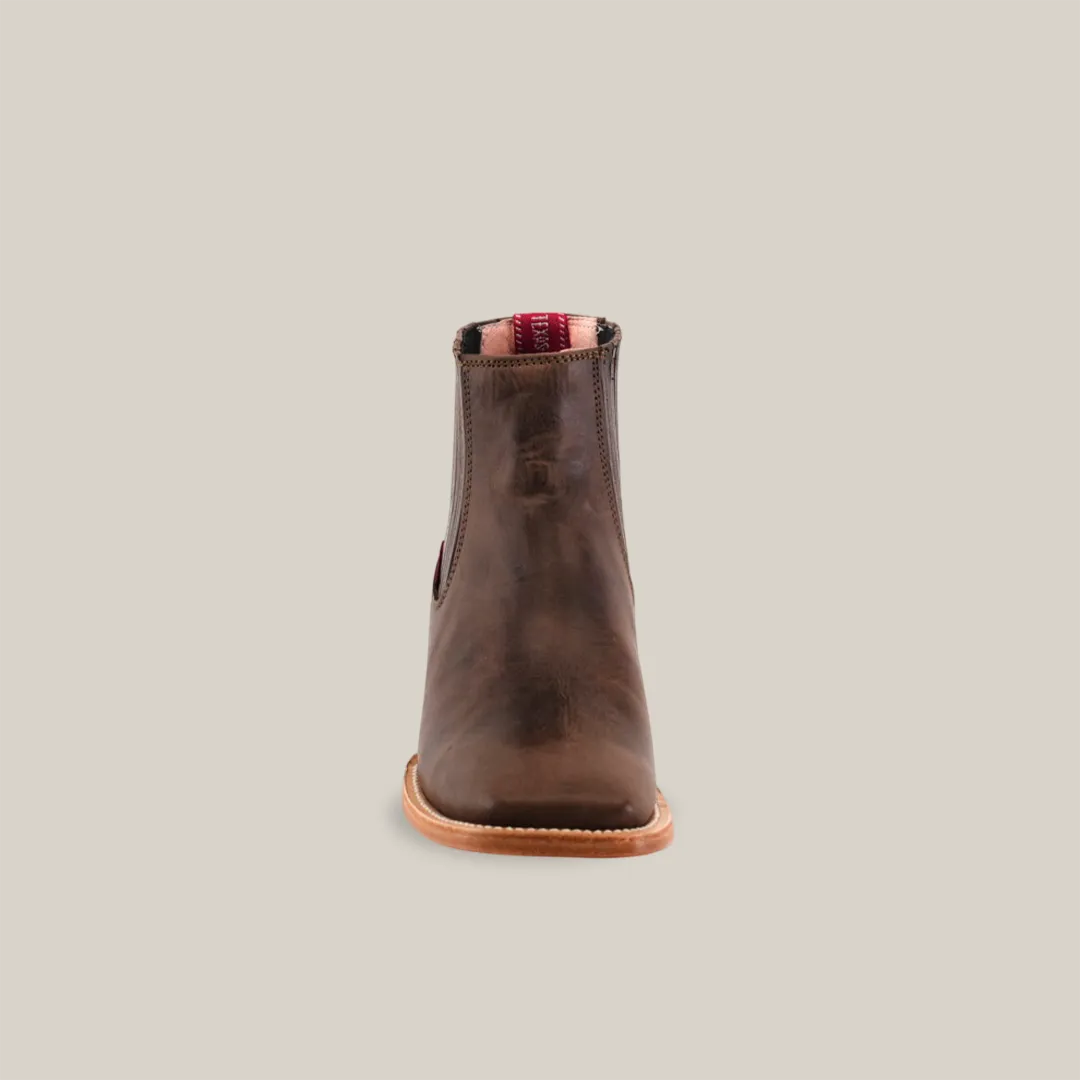 Alamo Brown Square Toe