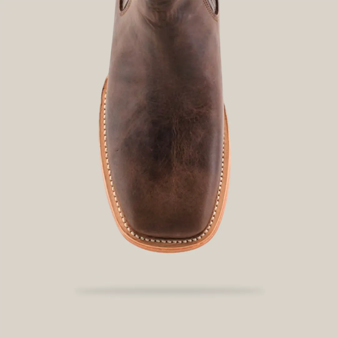 Alamo Brown Square Toe