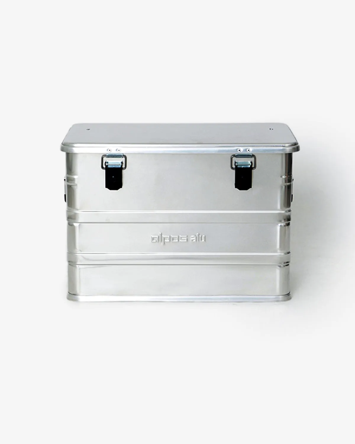 ALPOS ALUMI CONTAINER WITH LID - M