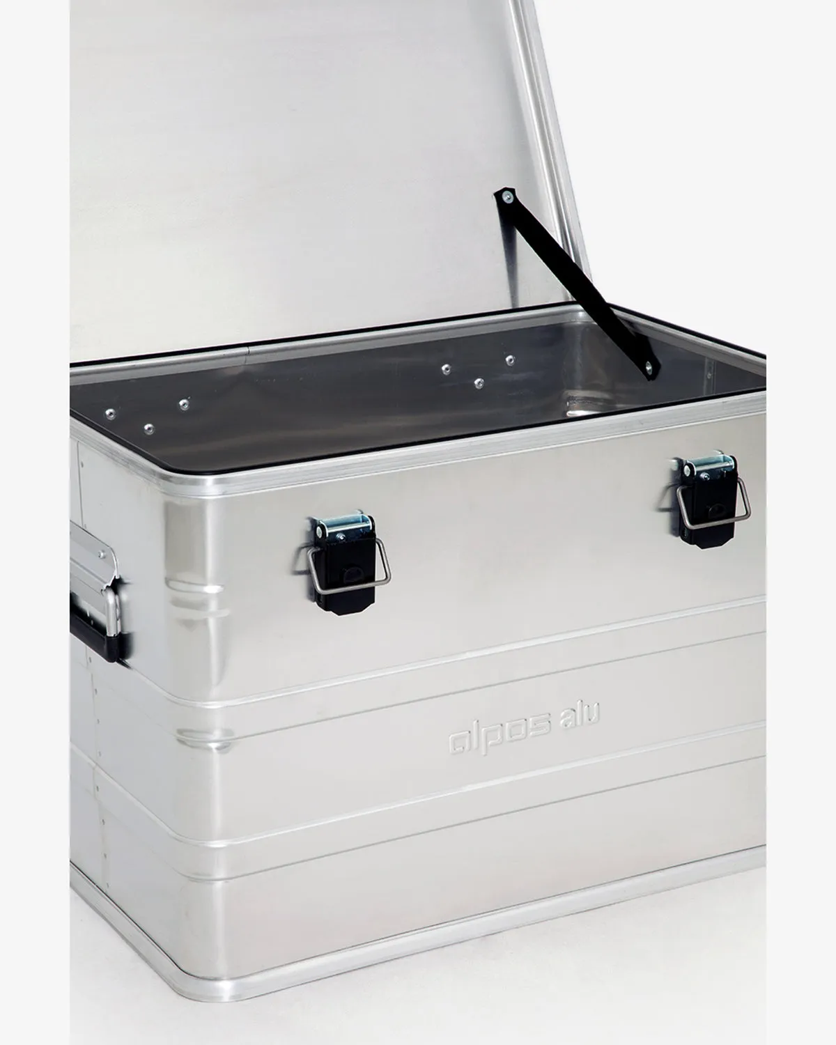 ALPOS ALUMI CONTAINER WITH LID - M