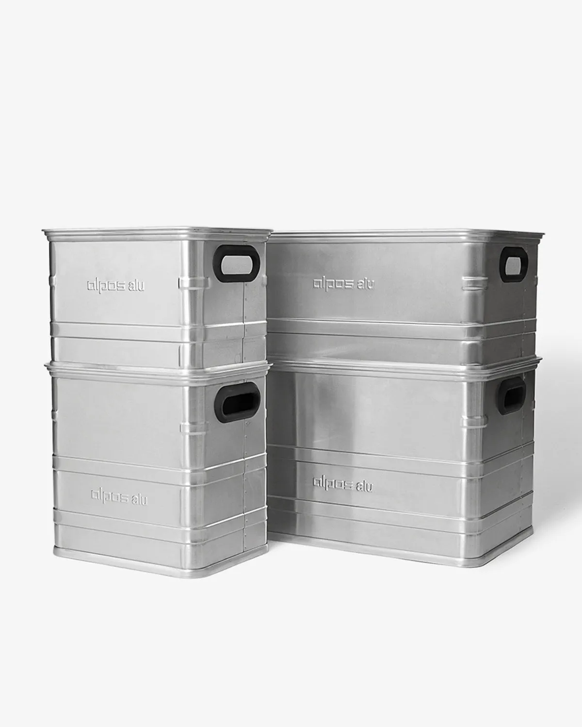 ALPOS EURO ALUMI CONTAINER OPEN TOP - M