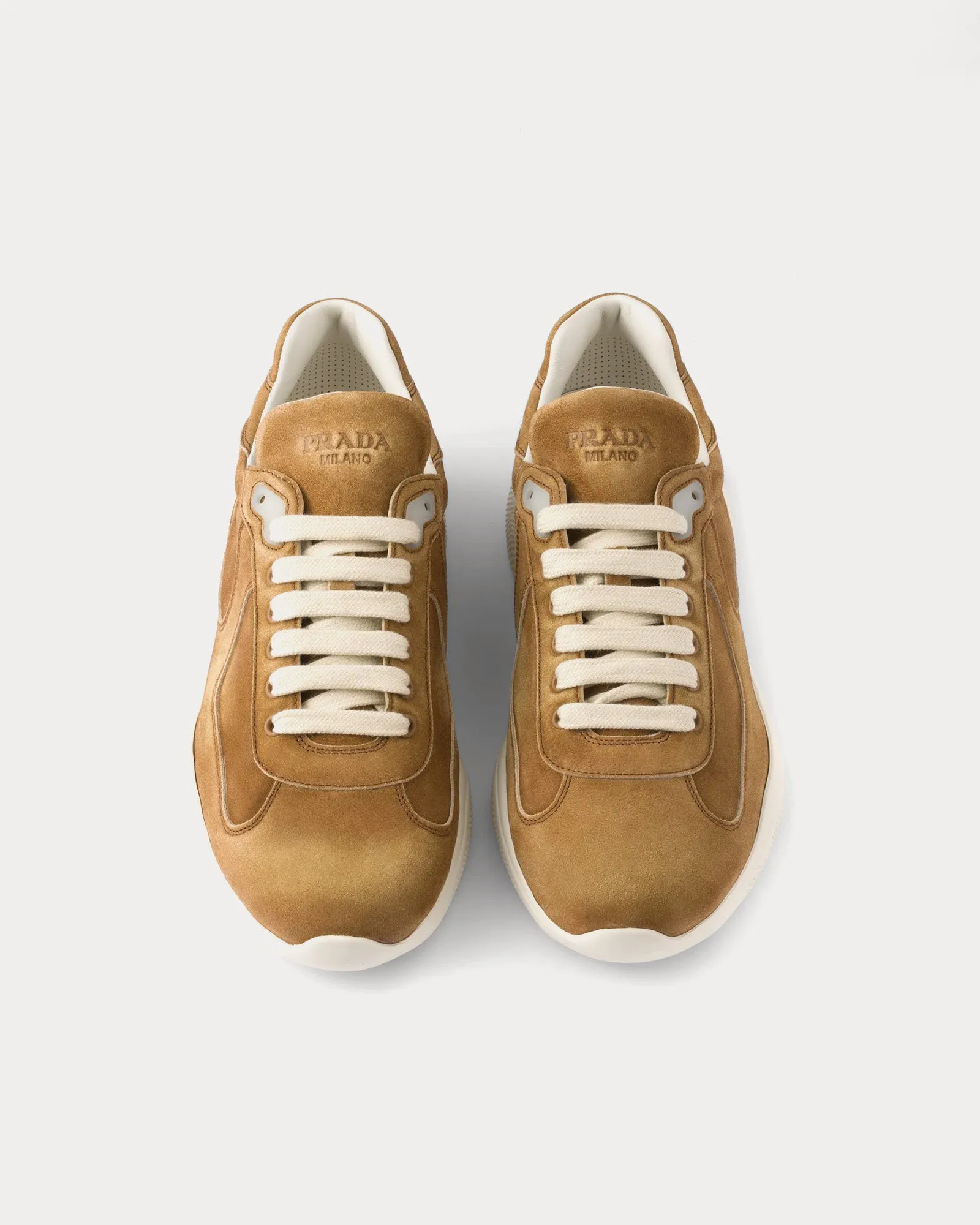 America's Cup Suede Cinnamon Low Top Sneakers