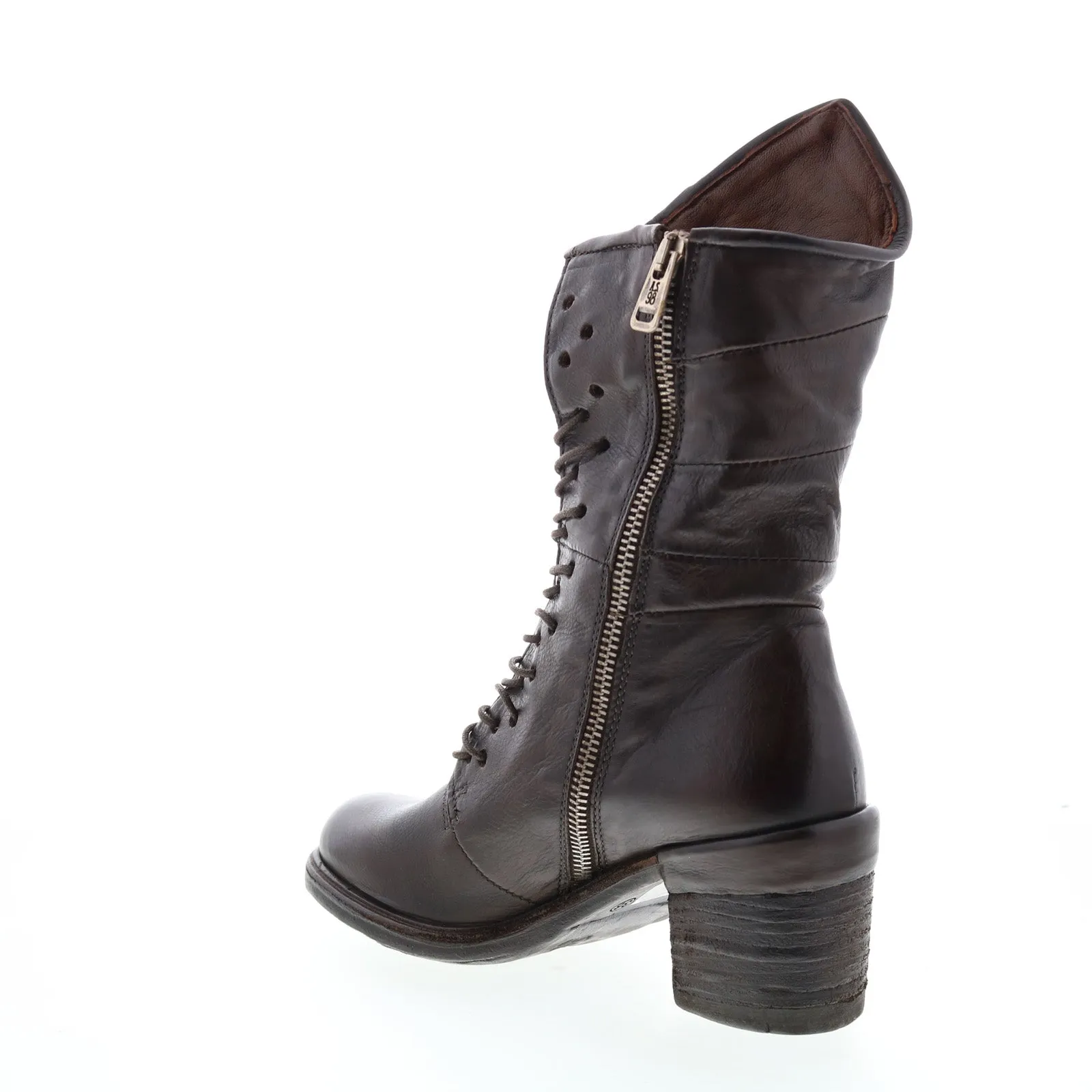 A.S. 98 Jasper A24202-101 Womens Brown Leather Lace Up Casual Dress Boots