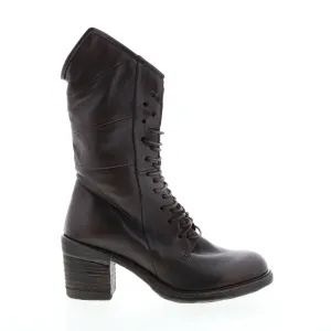 A.S. 98 Jasper A24202-101 Womens Brown Leather Lace Up Casual Dress Boots
