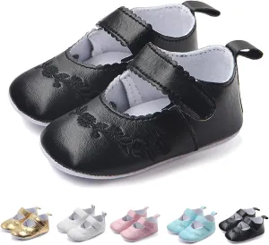 Baby Boys' Shoes,Black Shoes for Girls Kids Shoes Soft First Walkers Shoes Boots Baby Shoes Girls