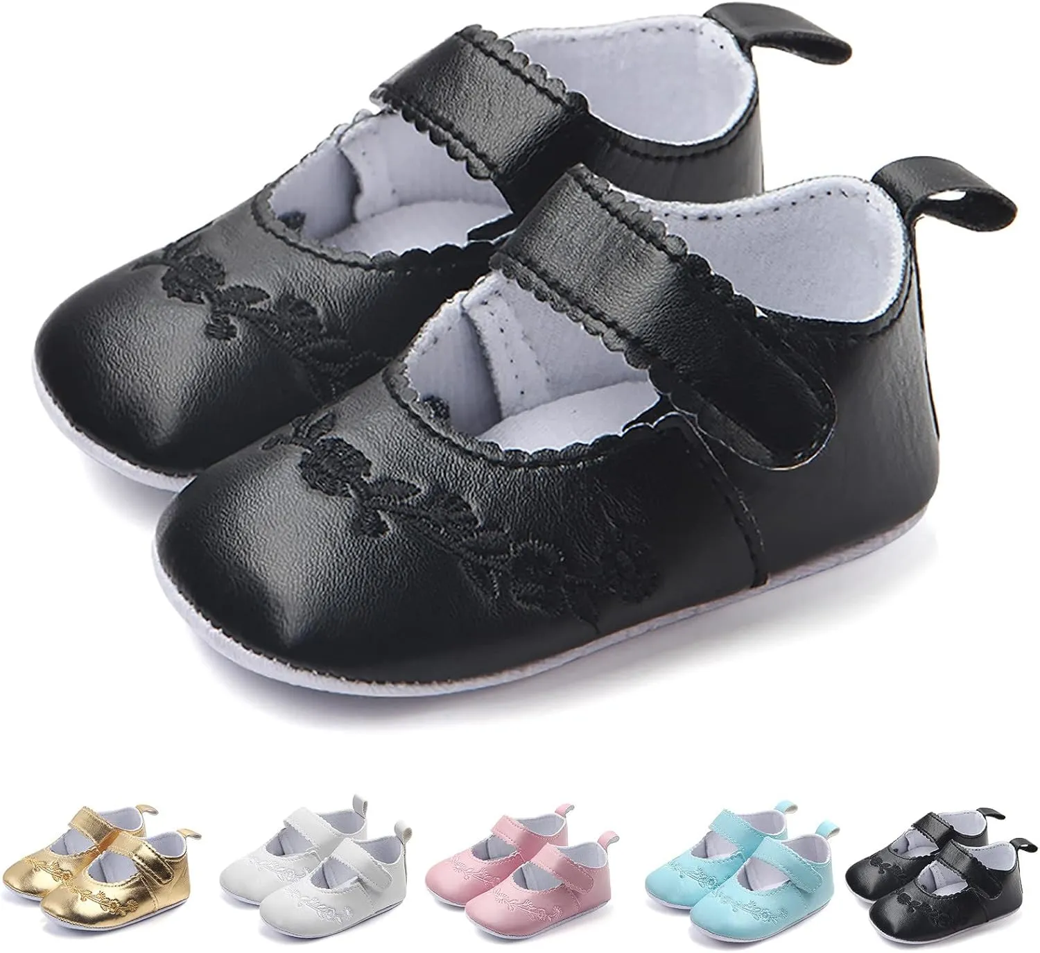 Baby Boys' Shoes,Black Shoes for Girls Kids Shoes Soft First Walkers Shoes Boots Baby Shoes Girls