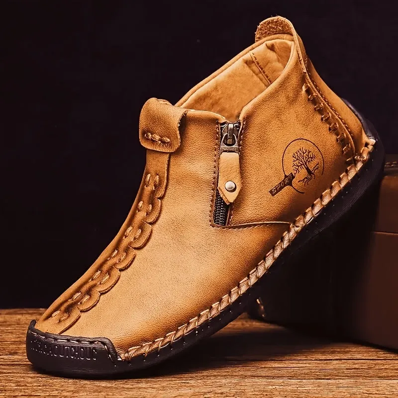 BACKWOODS | Vintage Style Ankle Boots For Men