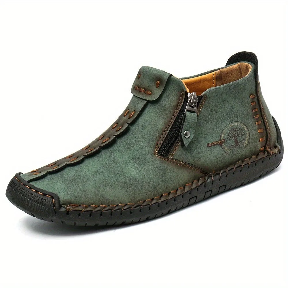 BACKWOODS | Vintage Style Ankle Boots For Men