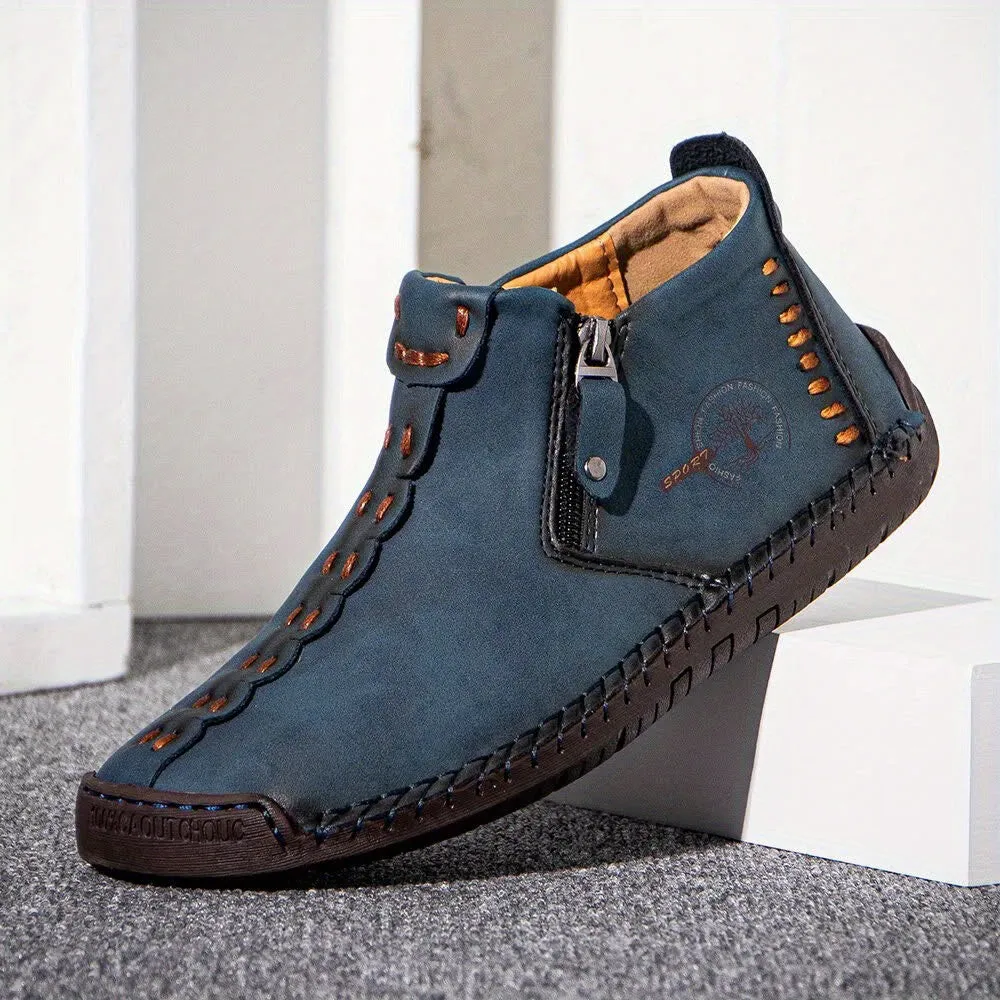 BACKWOODS | Vintage Style Ankle Boots For Men