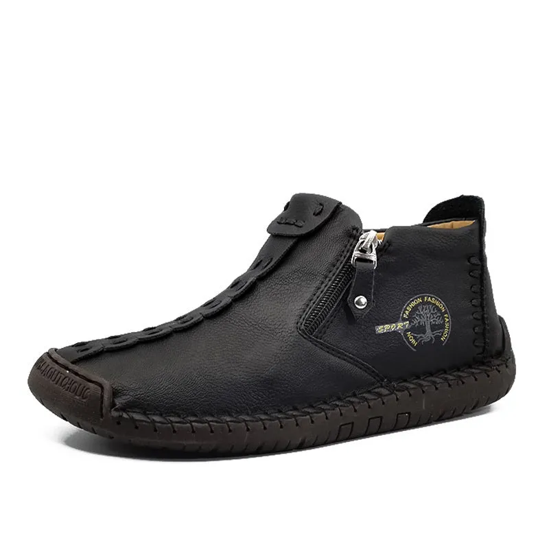BACKWOODS | Vintage Style Ankle Boots For Men