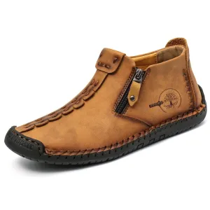 BACKWOODS | Vintage Style Ankle Boots For Men