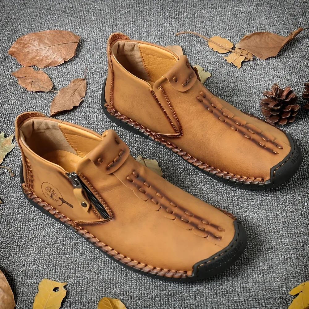 BACKWOODS | Vintage Style Ankle Boots For Men
