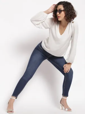 Blue Slim Fit Denim Jeans