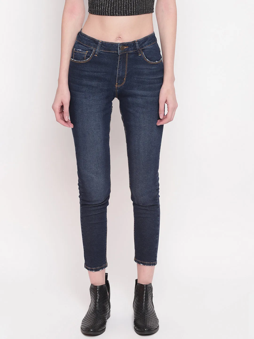 Blue Slim Fit Denim Jeans