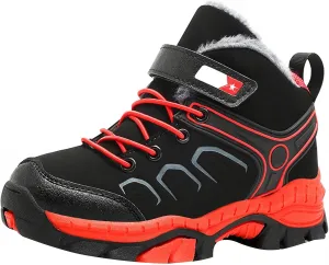 Boys Girls High Top Athletic Shoes for Kids Basketball Non Slip Running Walking Lightweight Lace-up Little Boy Shoes