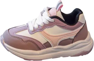 Boys Girls School Running Shoes, Kids Lace-up Lightweight Breathable Tennis Shoes, Flat Bottom Casual Walking Us Kid