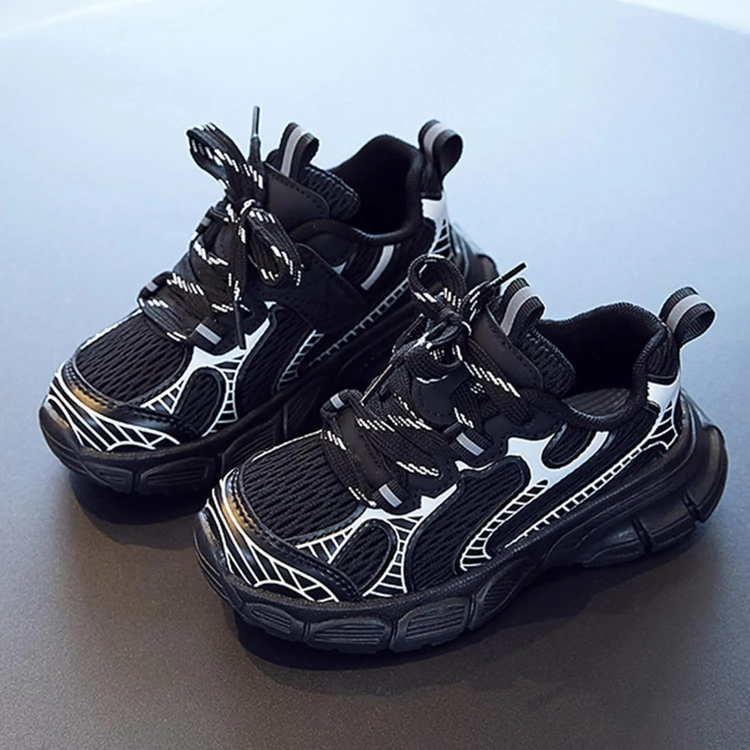 Boys Girls Shoes Kids Tennis Running Athletic Sport Sneakers Breathable Non Slip Mesh Comfortable Girls Dress Shoes