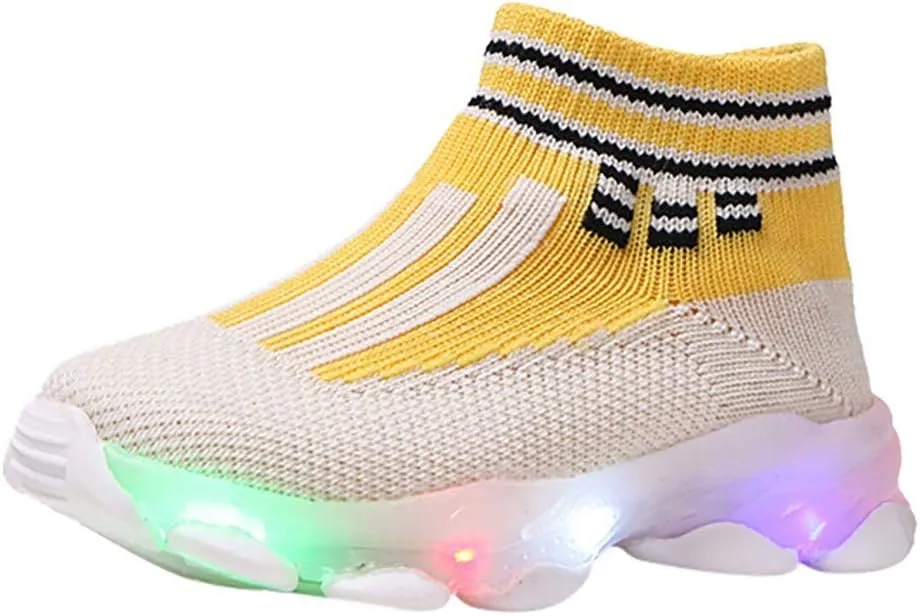 Boys' Sneakers 1-6 Years Children Kids Baby Girls Sneakers Bling Led Light Casual Sport Shoes Baby Sneakers