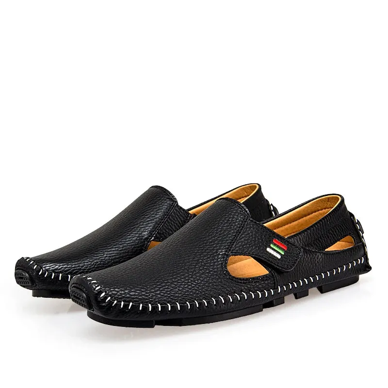 Breathable Leather Loafers - Comfort and Style Redefined