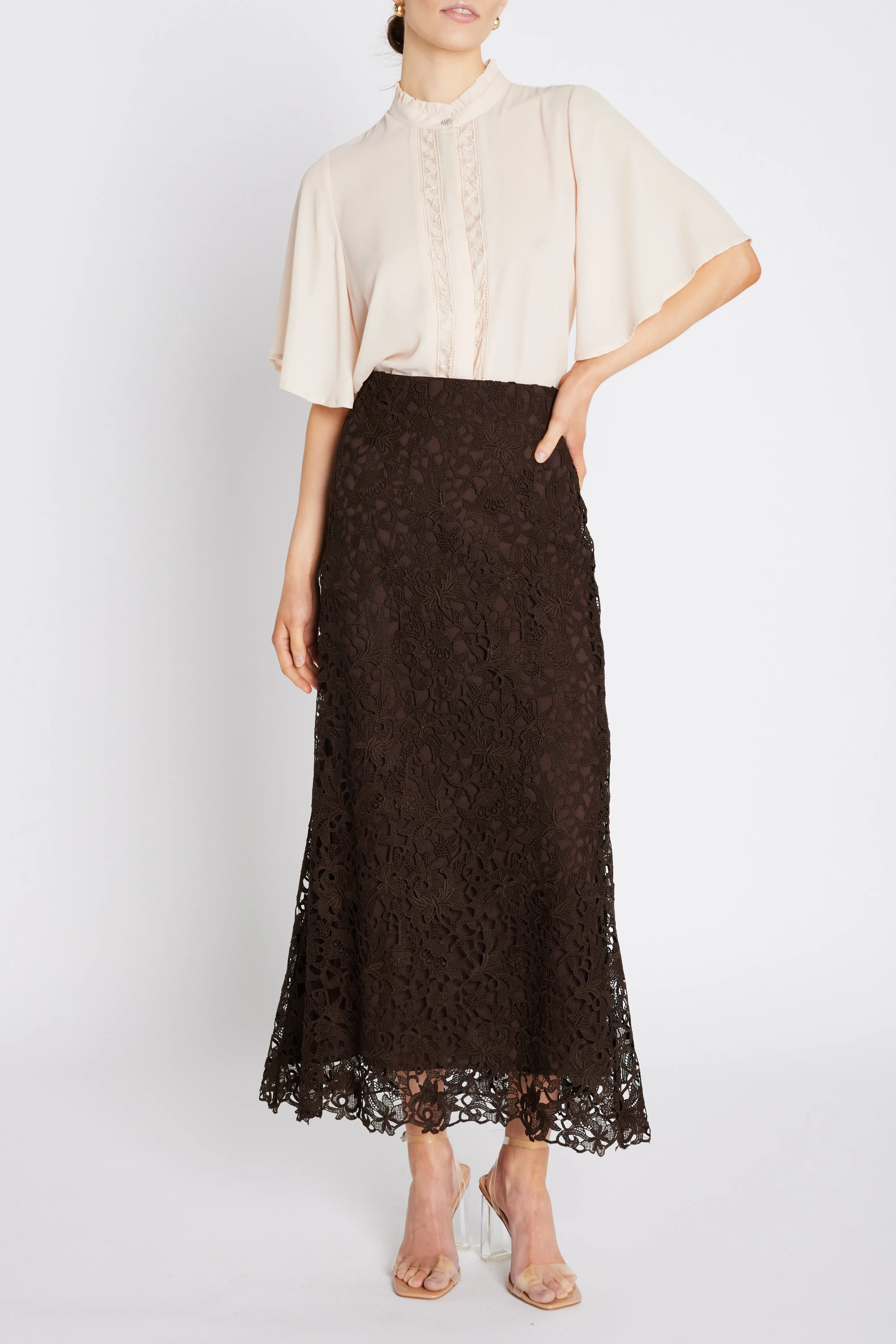 CamillaBBVivia shirt - Light peach