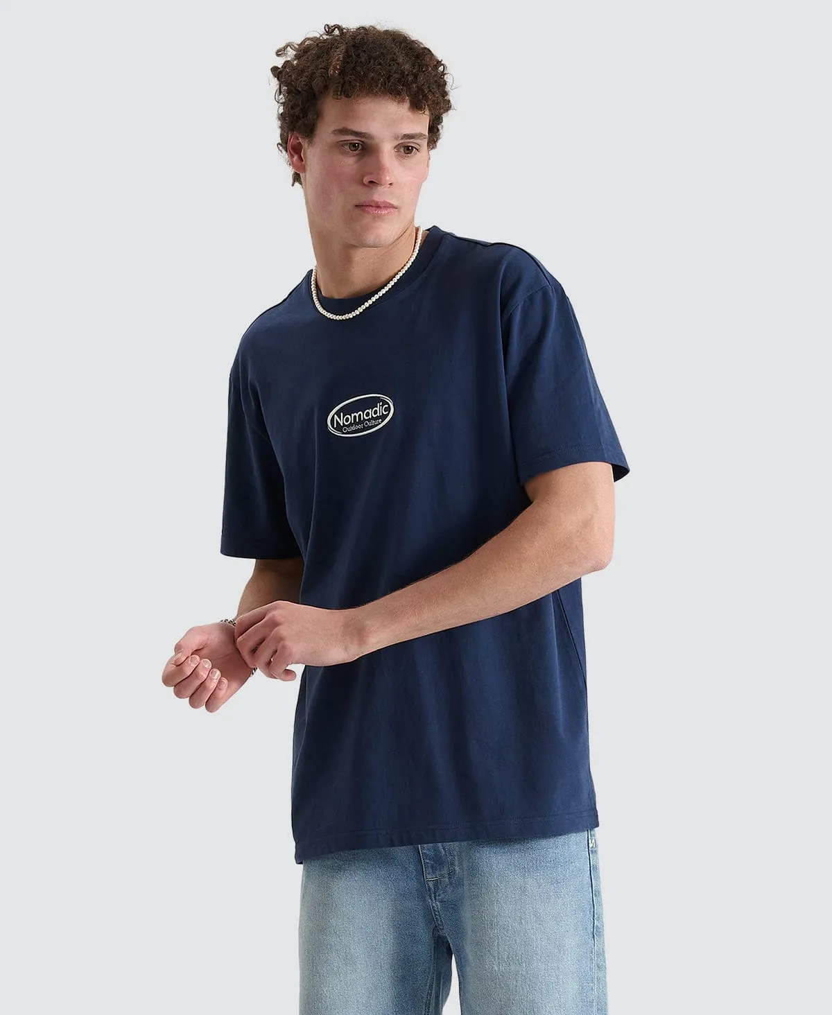 Capri Relaxed Tee Pageant Blue