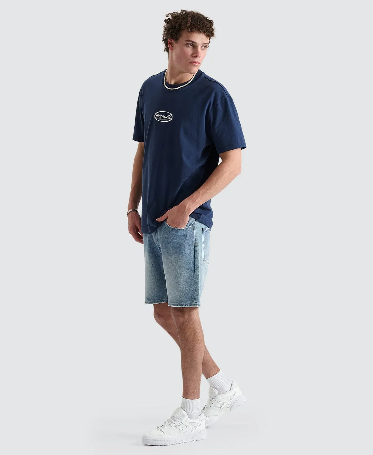 Capri Relaxed Tee Pageant Blue