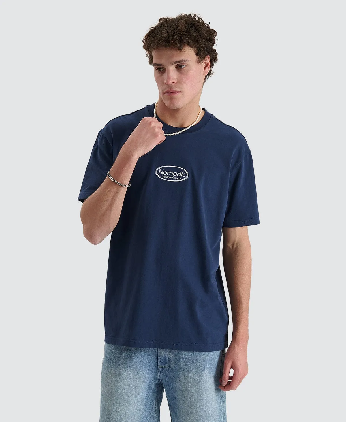 Capri Relaxed Tee Pageant Blue