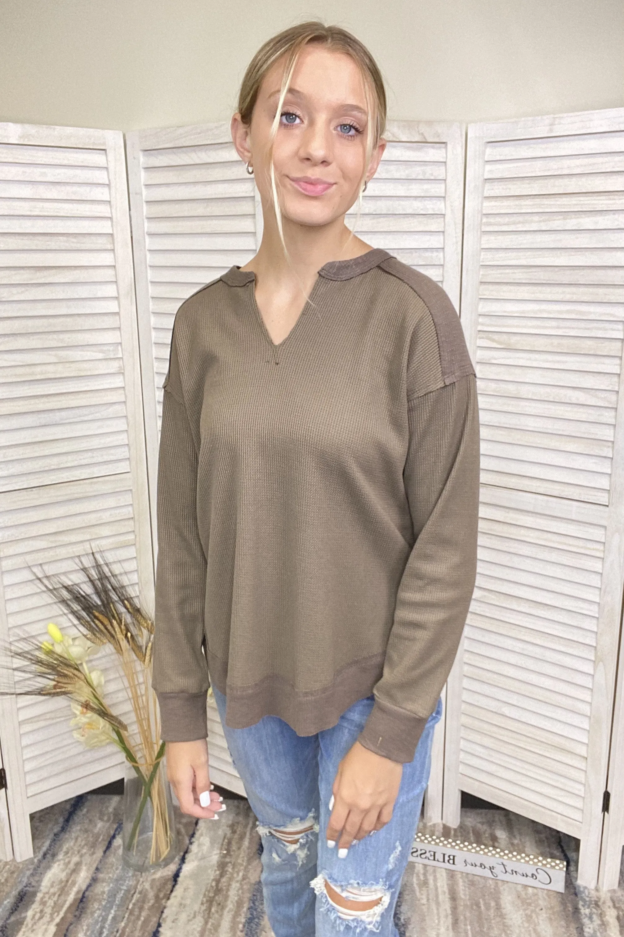 Chill Out Long Sleeve Top * Final Sale*