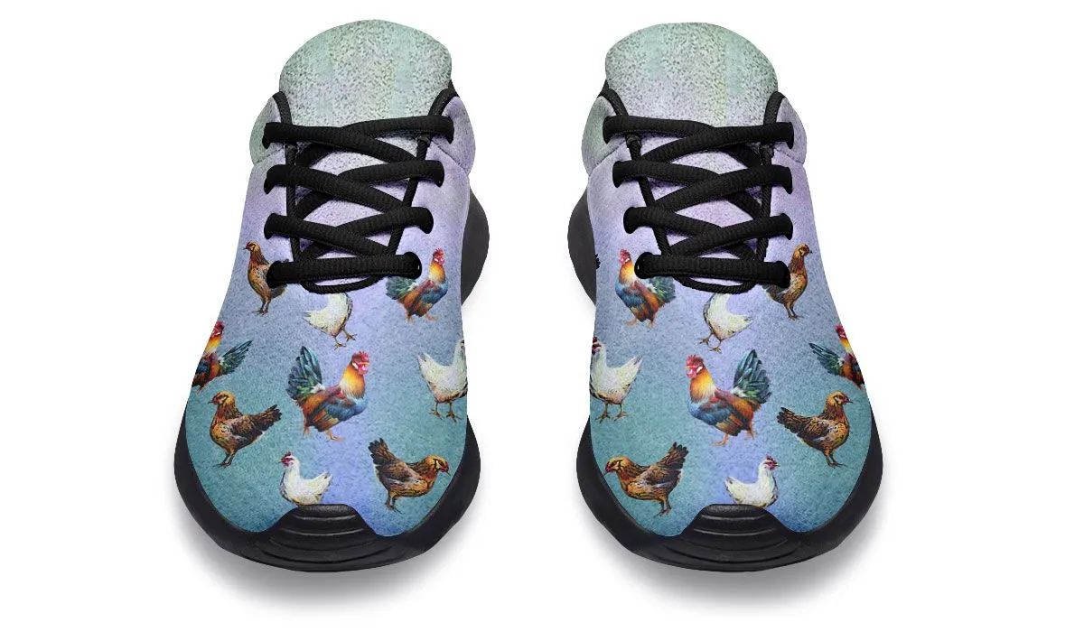 Crazy Chicken Lady Sneakers