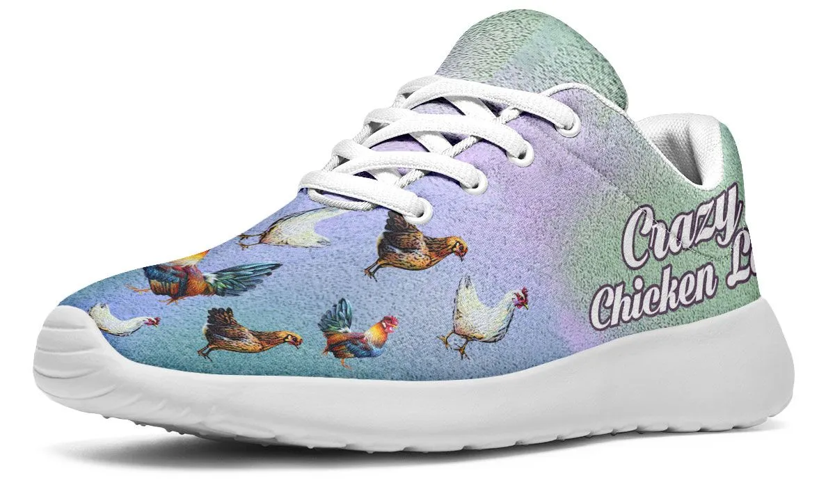 Crazy Chicken Lady Sneakers