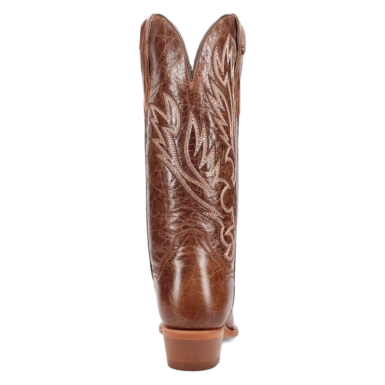 Dan Post Womens Katy Brown Leather Cowboy Boots