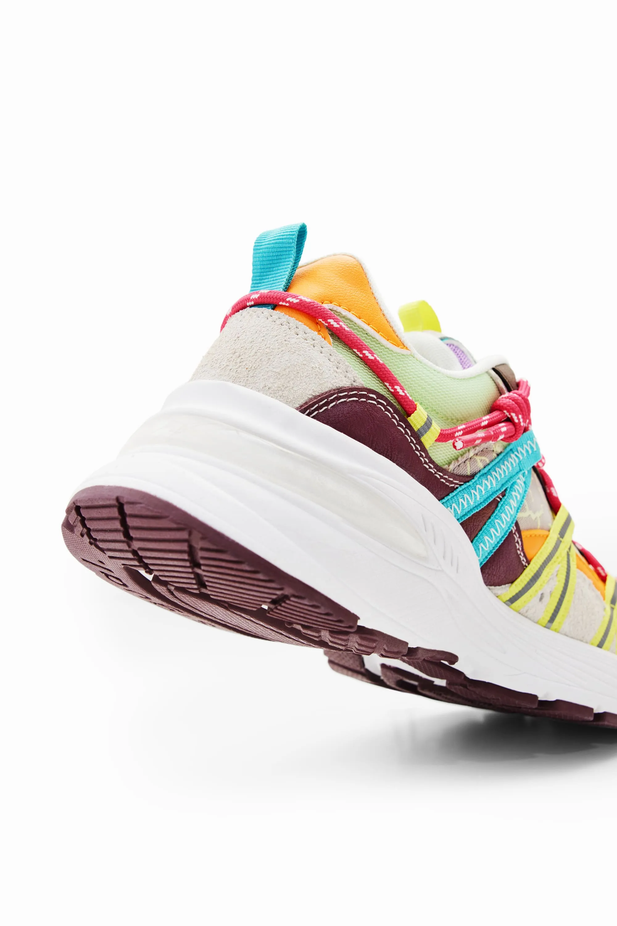 Desigual Moon Trekking Patch Multicoloured Running Sneakers 24SSKA15