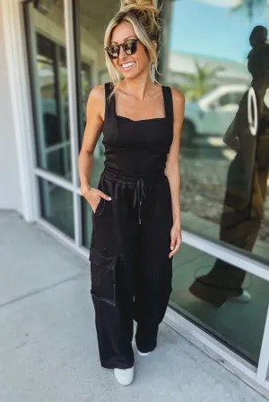 Essential Cargo Jumpsuit
