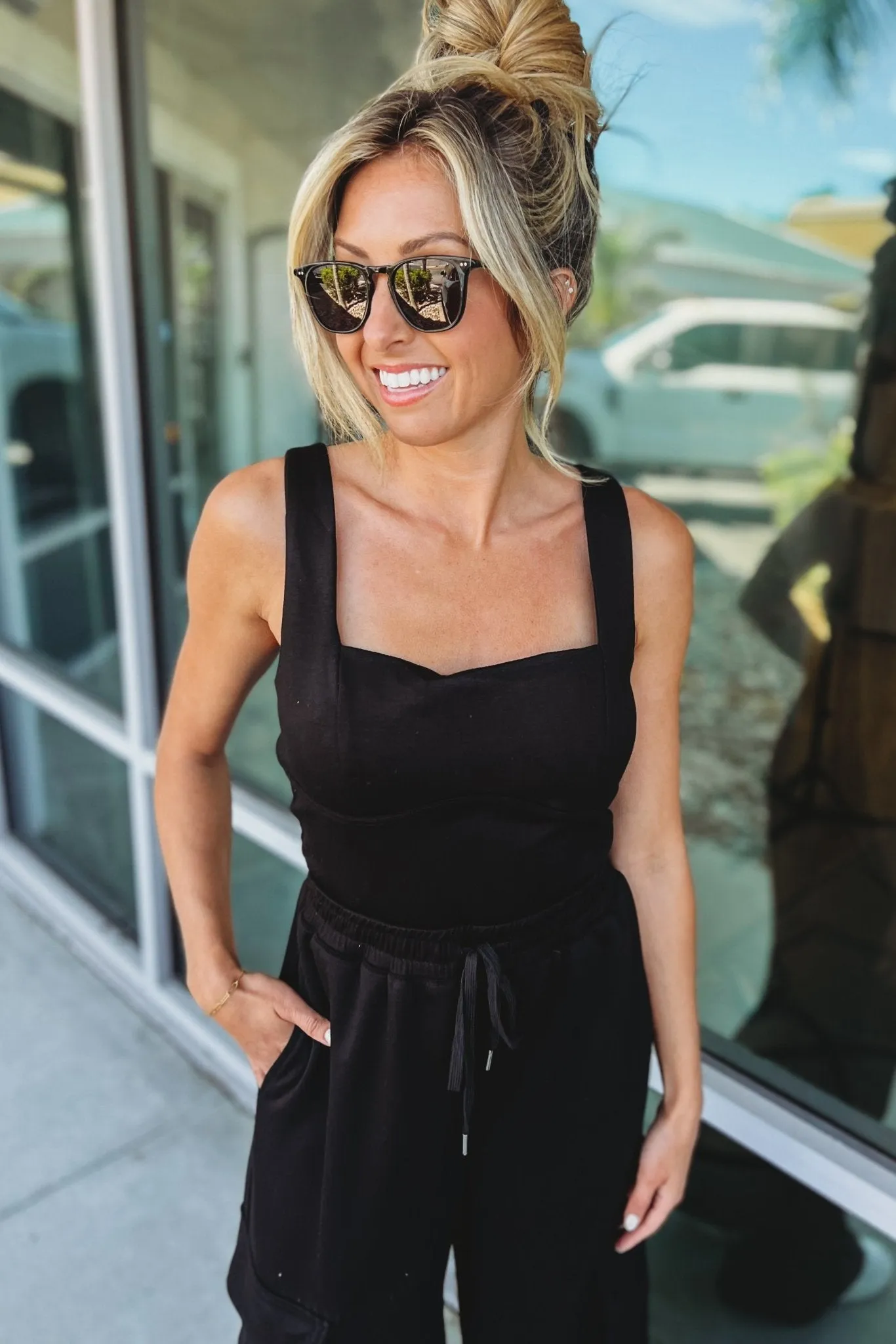 Essential Cargo Jumpsuit