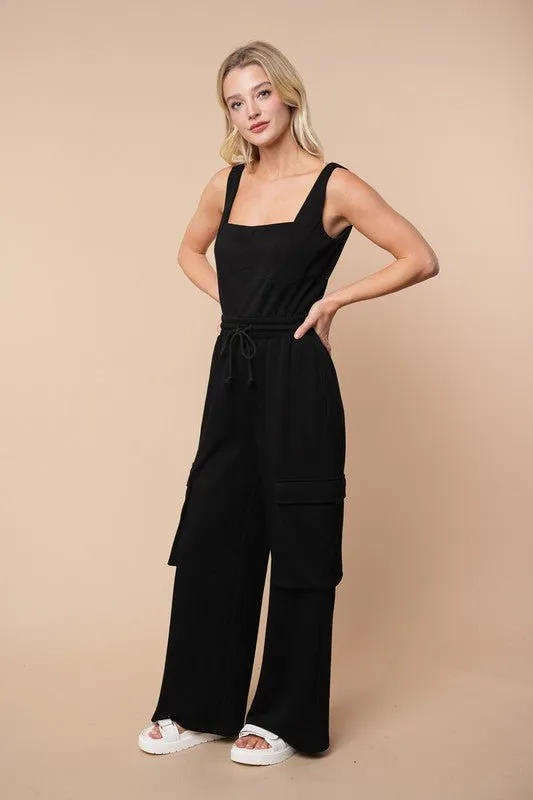 Essential Cargo Jumpsuit