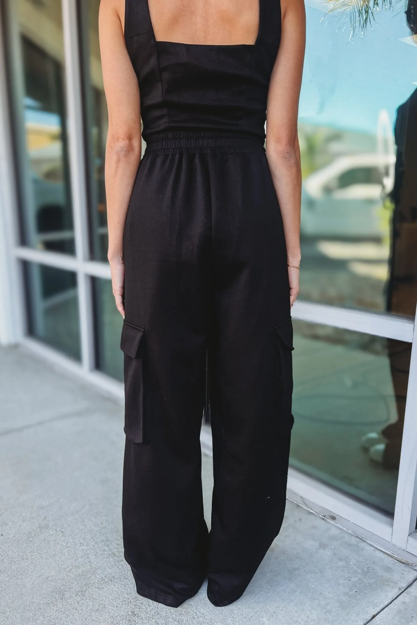 Essential Cargo Jumpsuit