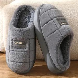EVA Thick Sole Warm Slippers
