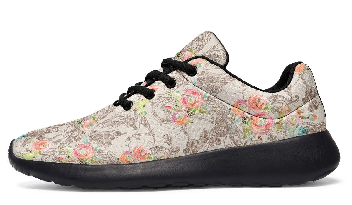 Floral Horse Sneakers