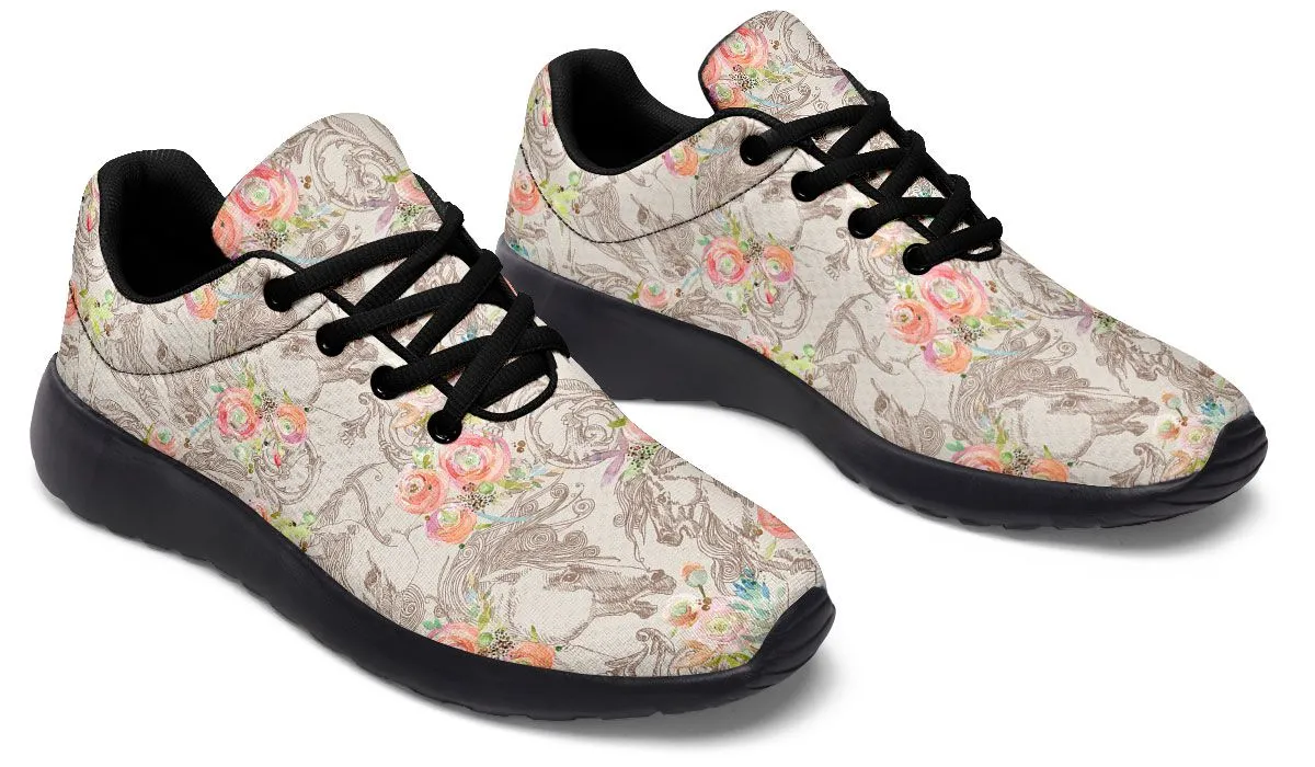 Floral Horse Sneakers