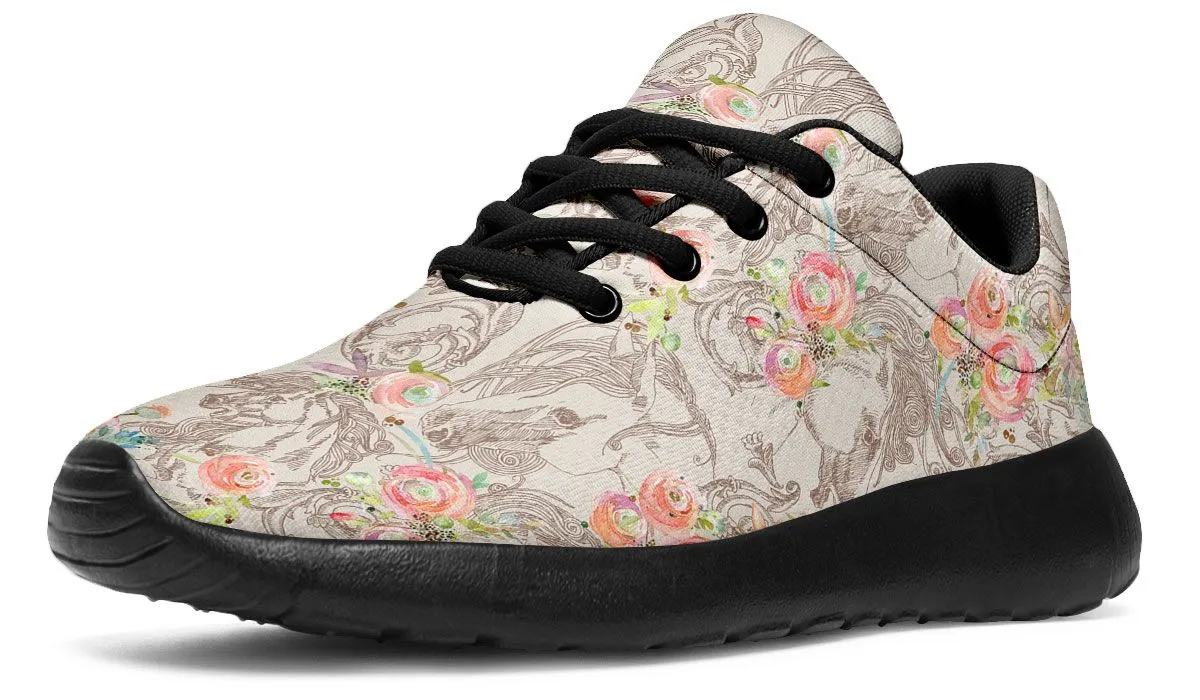 Floral Horse Sneakers