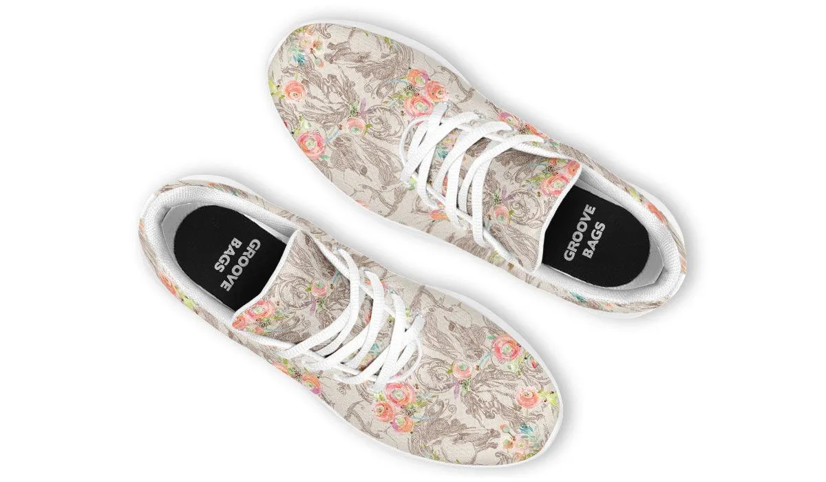 Floral Horse Sneakers