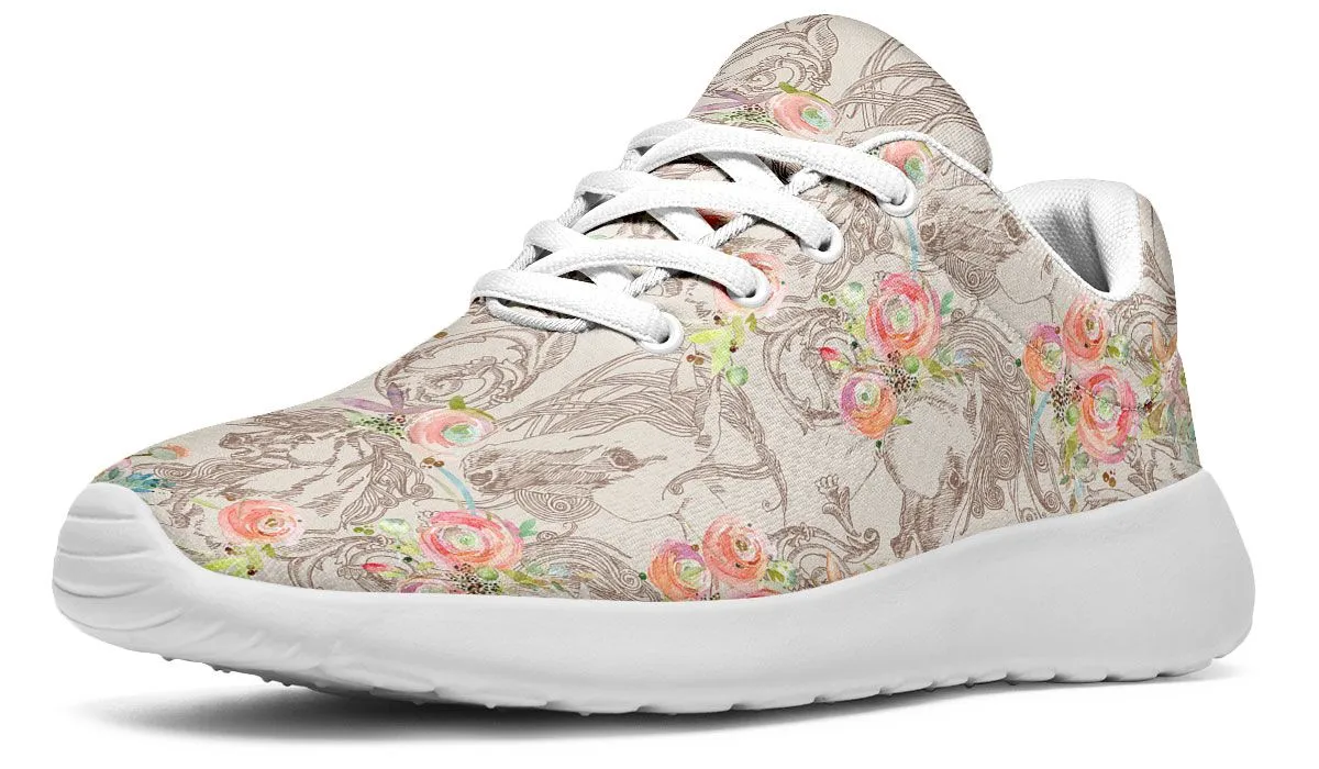 Floral Horse Sneakers