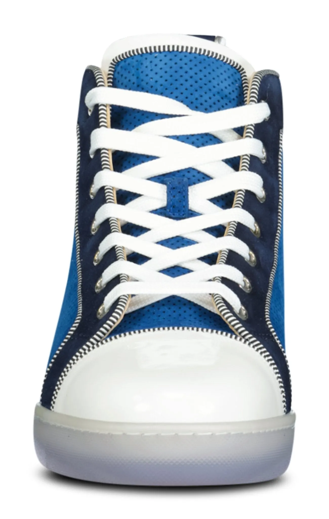 Fun' High Top Sneakers Navy