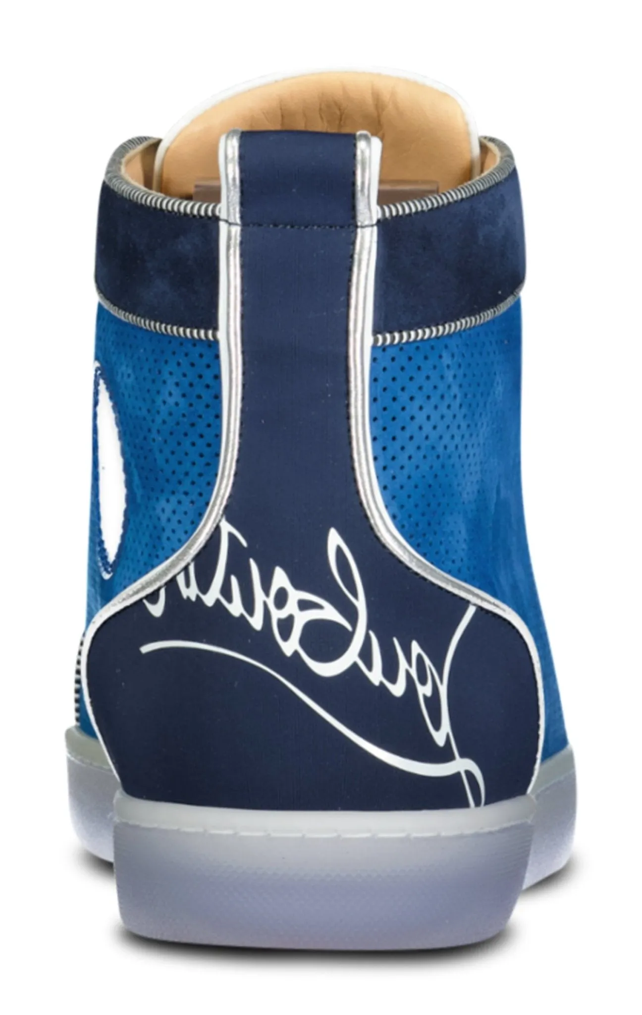 Fun' High Top Sneakers Navy