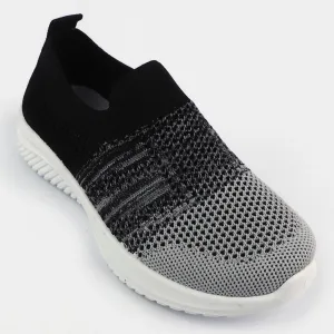 Girls Sneakers 201-BLACK
