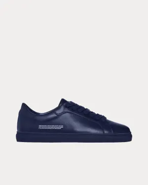 Grape Leather Navy Blue Low Top Sneakers