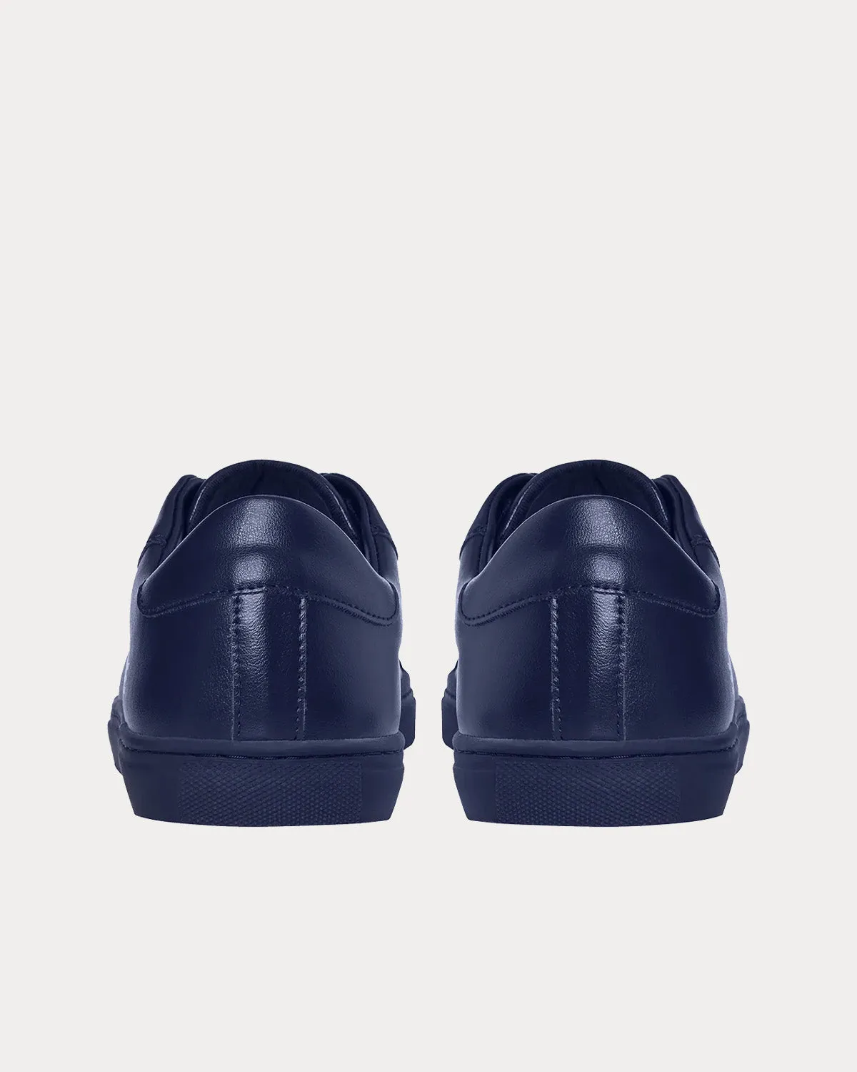 Grape Leather Navy Blue Low Top Sneakers